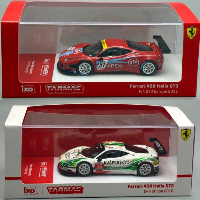 Tarmac Works TW 1: 64 Ferrari 458 Italia GT3 โมเดลรถอัลลอย