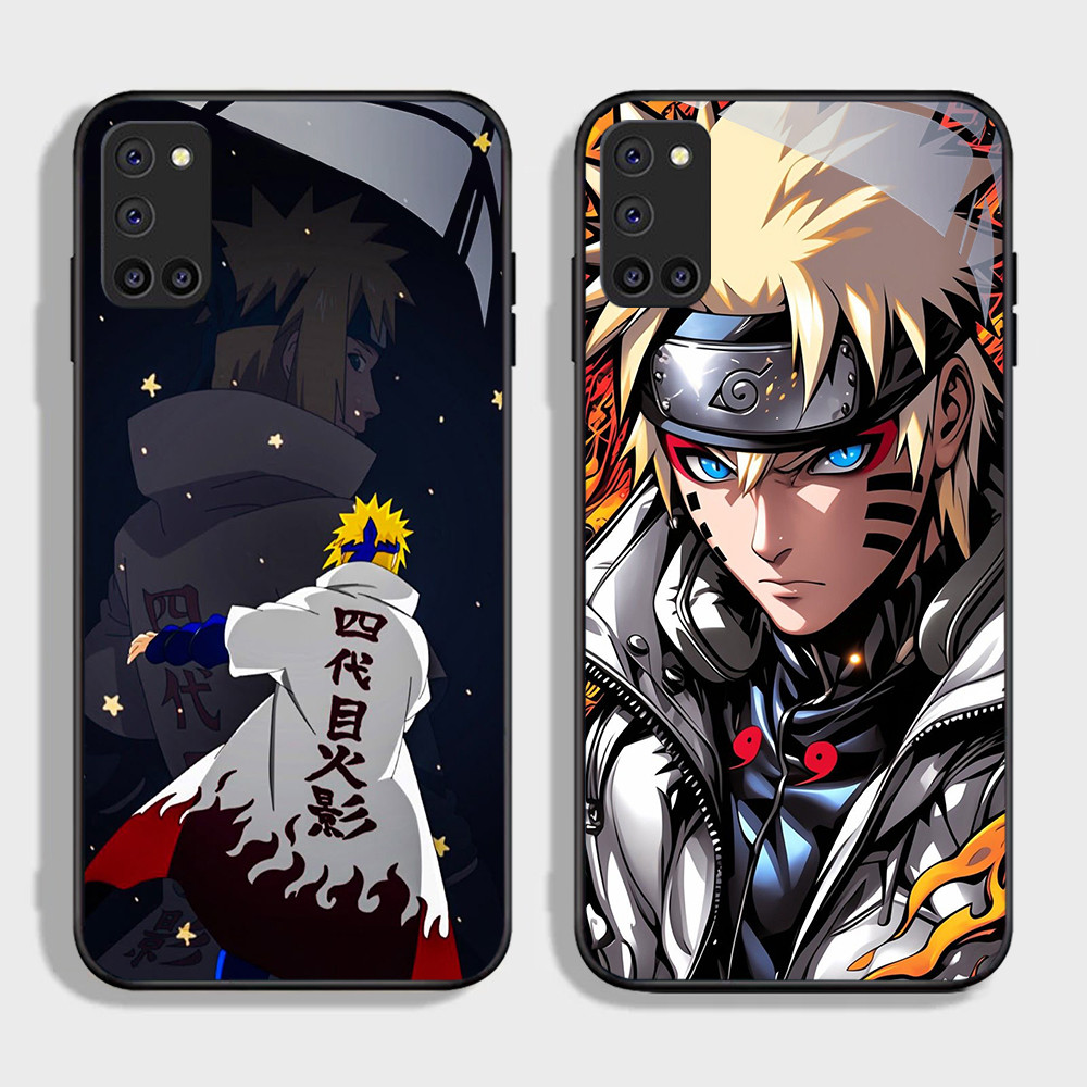 FB-49 Uzumaki Naruto HD แก้วกรณีปลอก Kaca สําหรับ OPPO Reno A72 13 A94 A92 A52 F19 10 5 5F Pro Lite 