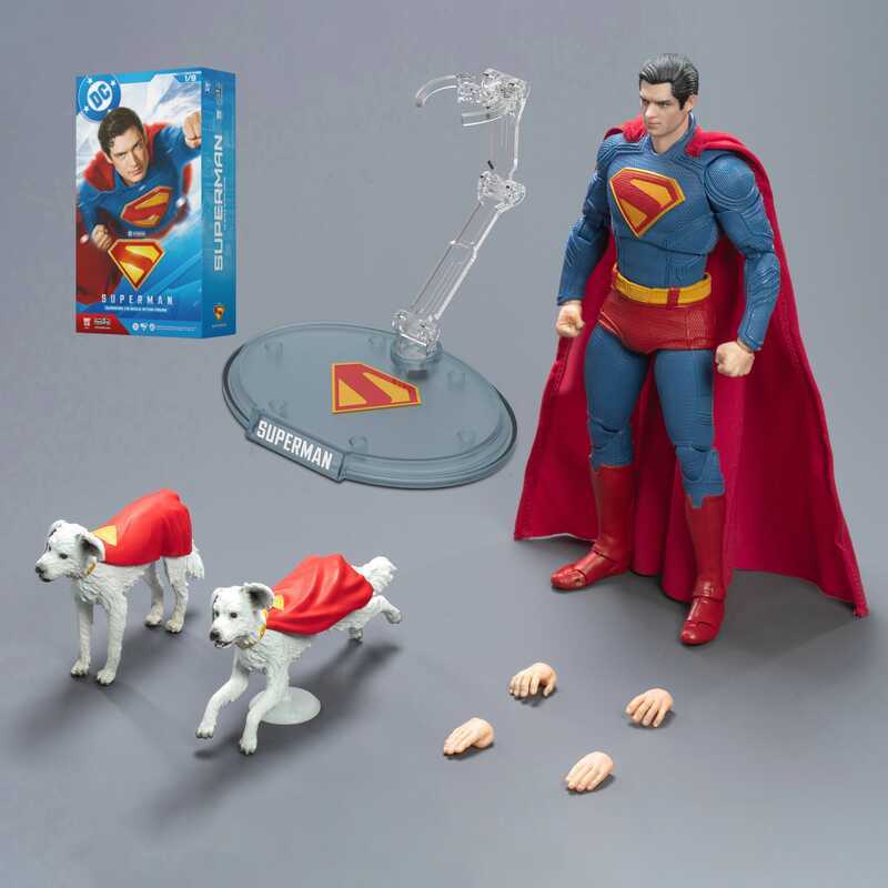C New Original Fondjoy David Corenswet Erman Action Figure 1/ New Erman Figure Joint Movable Model