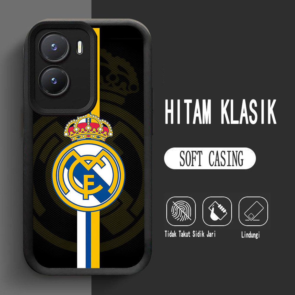 Y-3 R_Real_Madrid เคสซิลิโคนสําหรับ VIVO Y75 Y55 T1 V17 V19 Neo 5G กรณี