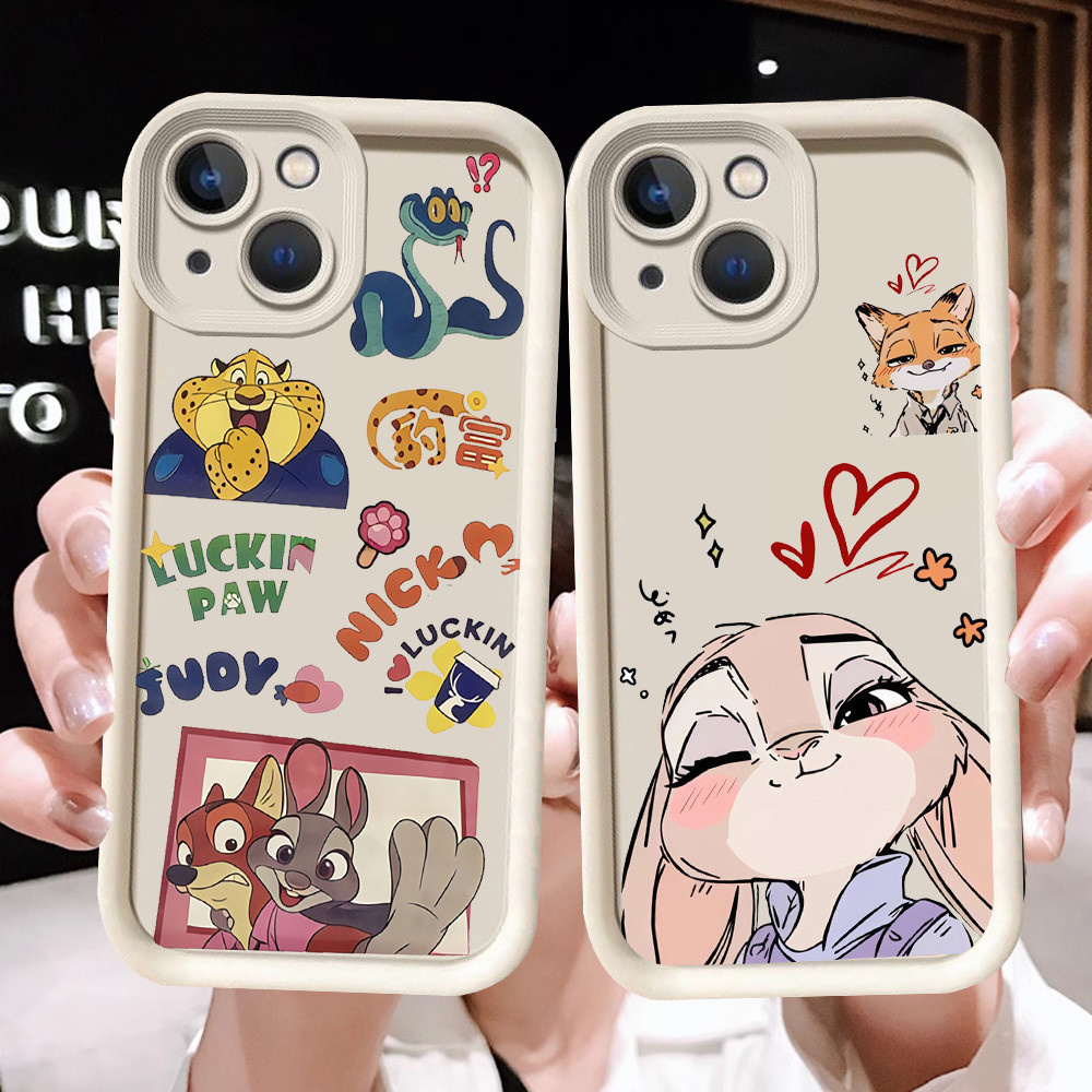 N-8 Zootopia Soft Casing สําหรับ Tecno Spark GO1 GO1S GO2 2024 2023