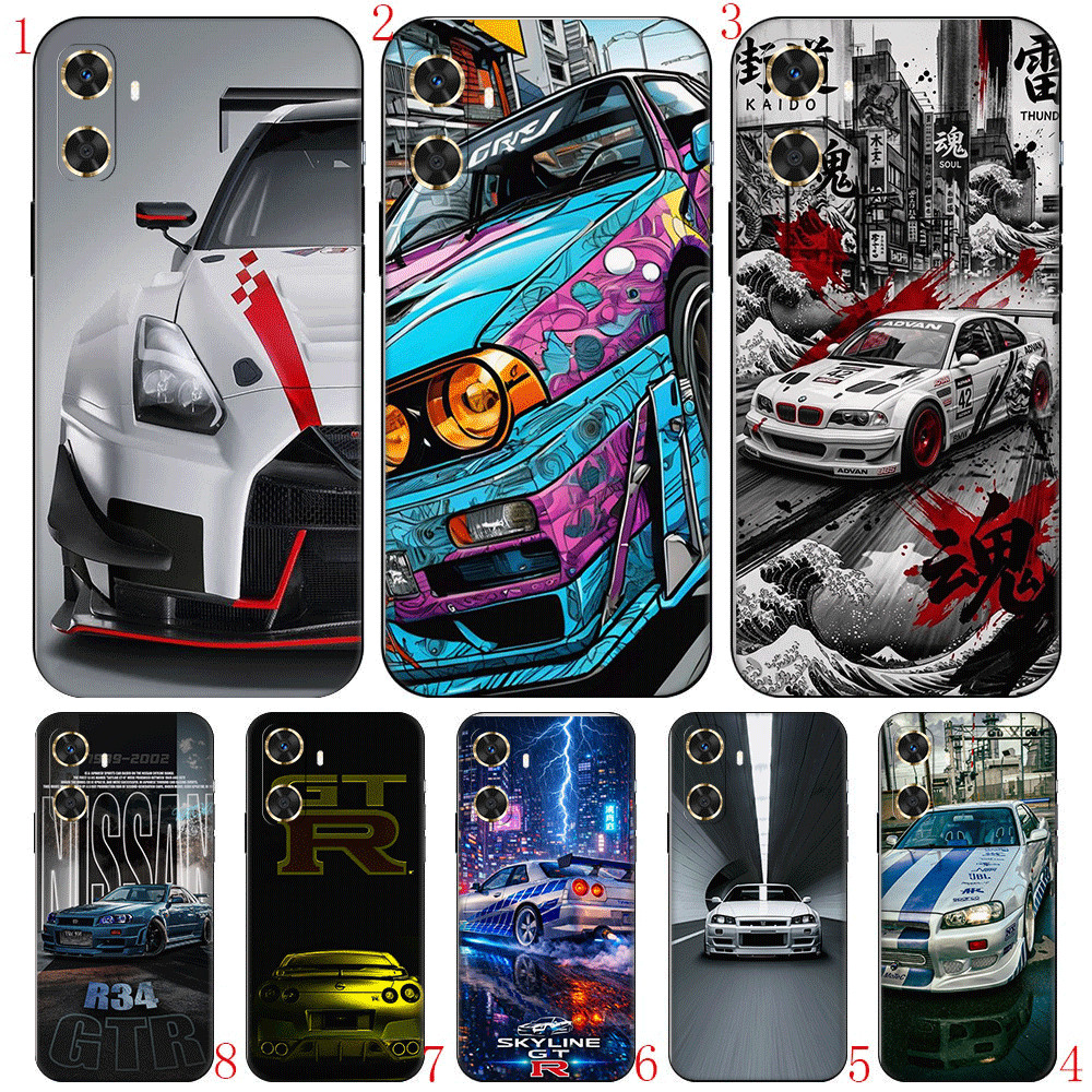 สําหรับ Huawei Nova 2i 2 Lite 3 3i 4E 5i 5T 7 10 SE 8i Y61 เคสโทรศัพท์ TPU นุ่มฝาครอบป้องกัน Skyline