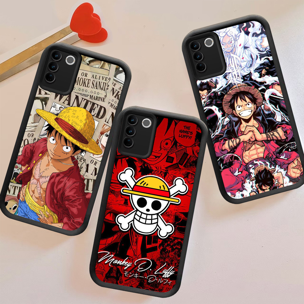 HP เคสโทรศัพท์สําหรับ VIVO IQOO V29E Z9X Z9 V15 S1 V20 Pro 5G FB-29 One Piece L-Luffy