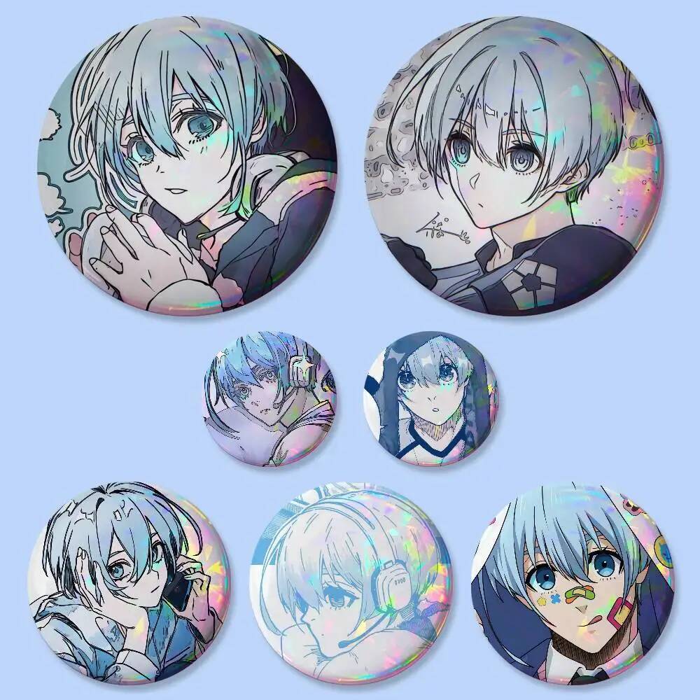 1 PC น่ารัก H-hiori Yo Widget ป้าย 25 32 44 58 75 มม.รอบคอสเพลย์ Pin กระเป๋าตกแต่งแฟนรวบรวมเพื่อนของ