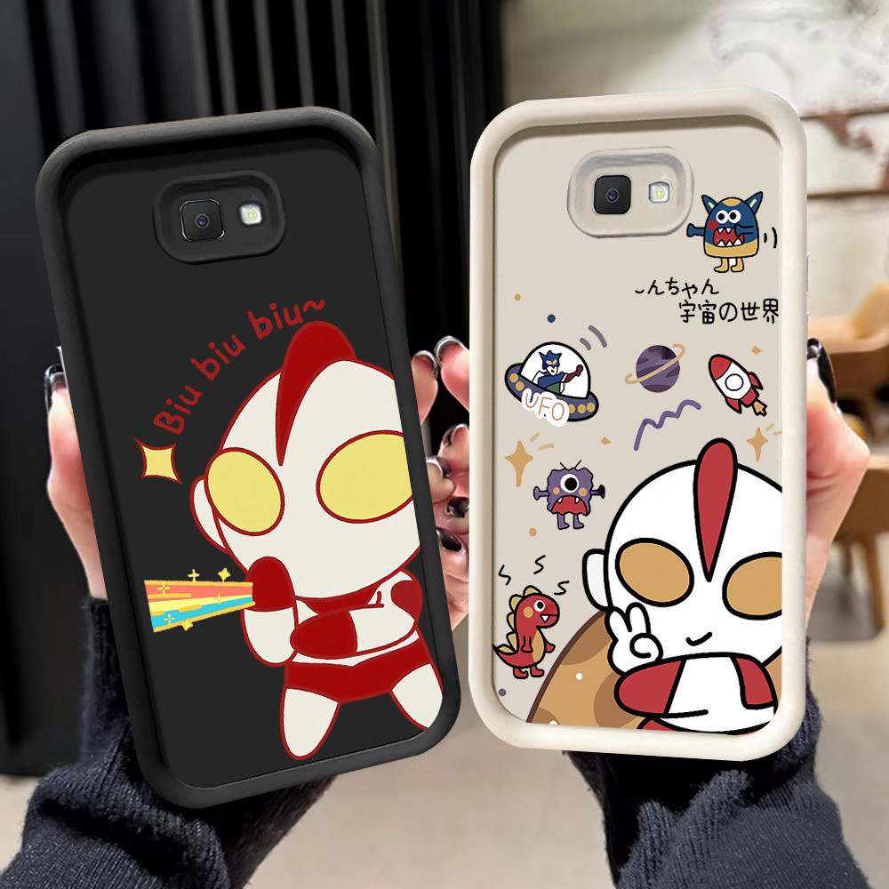 N-15 Ultraman Soft Casing สําหรับ Samsung J6 J7 J2 J4 Prime Plus Pro