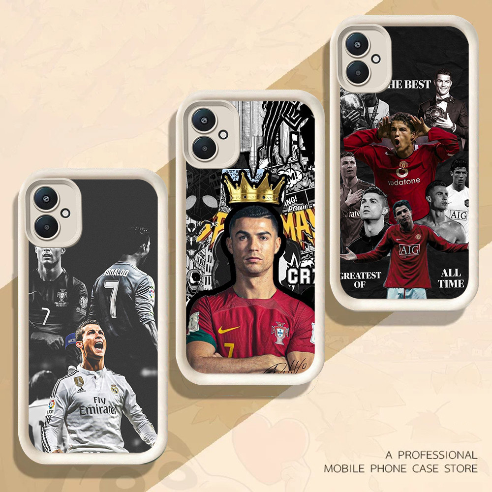 ปลอกกันกระแทกสําหรับXiaomi Redmiหมายเหตุ 6A 5 14 8 12 A5 PLUS Pro 5G FB-44 Ronaldo CR7