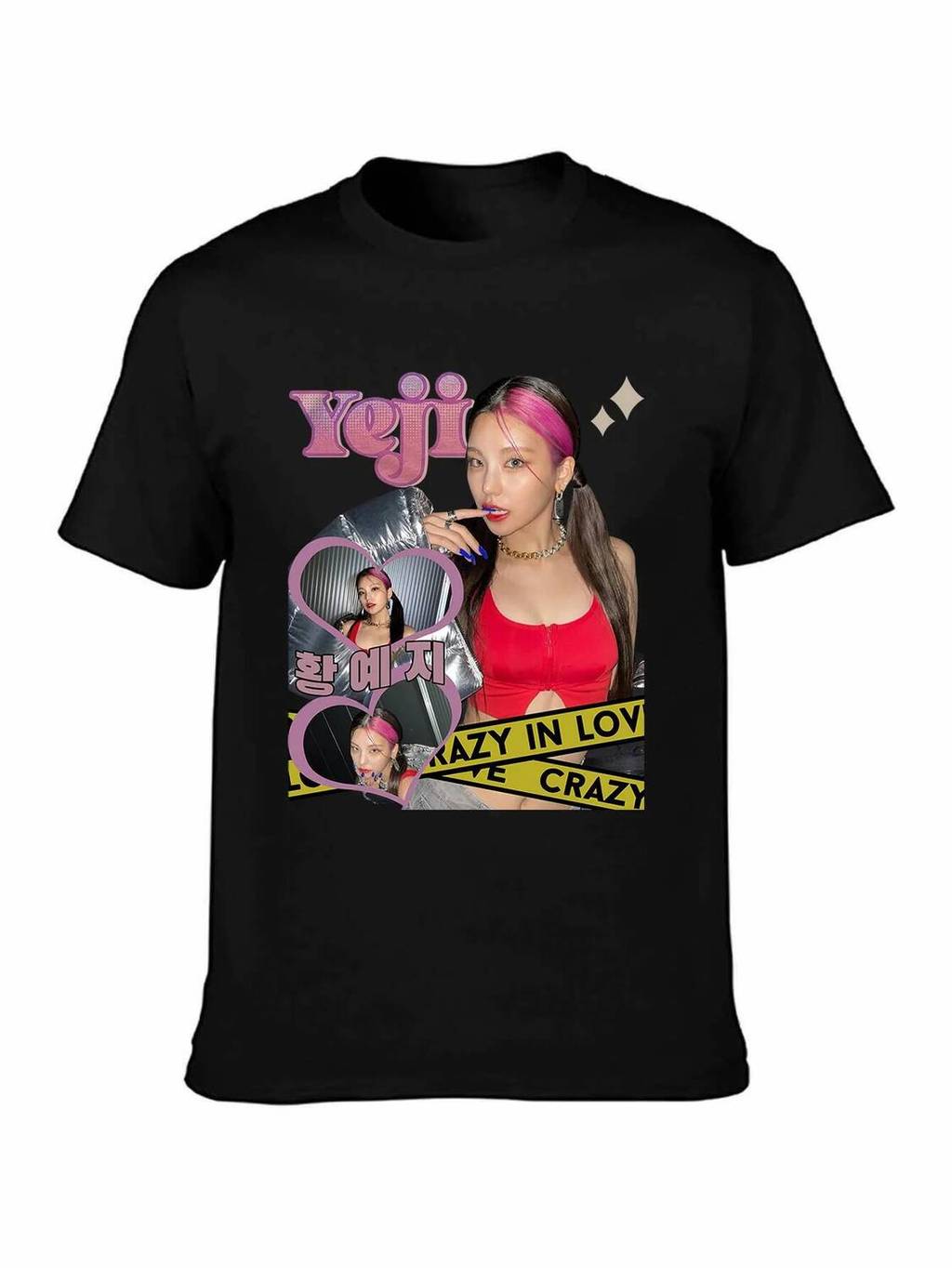 YEJI ITZY เสื้อยืดสินค้า KPOP