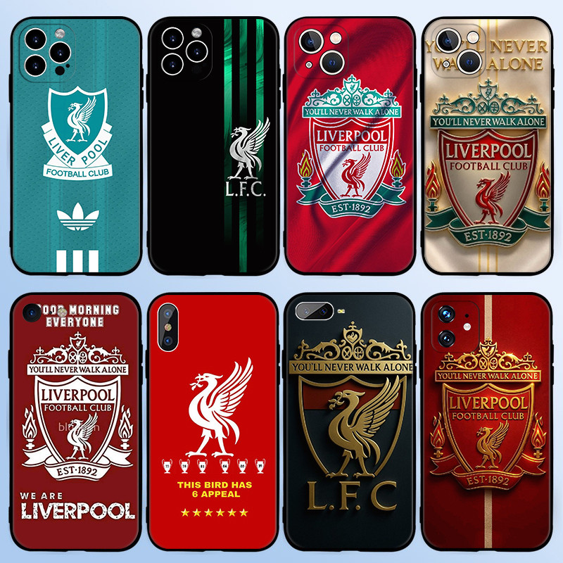 สําหรับiPhone 5 5s SE 6 6s 6 7 8 Plus SE X XR XS 17 Air Pro Max Liverpool Football Club TPUซิลิโคนอ่