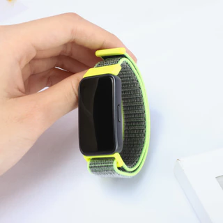สายรัดแบบลูปไนลอน for Huawei Band 11 11 Pro/10 9 8 NFC/7 อุปกรณ์เสริมสายรัดกีฬาแบบปรับได้สำหรับเปลี่ยนใหม่