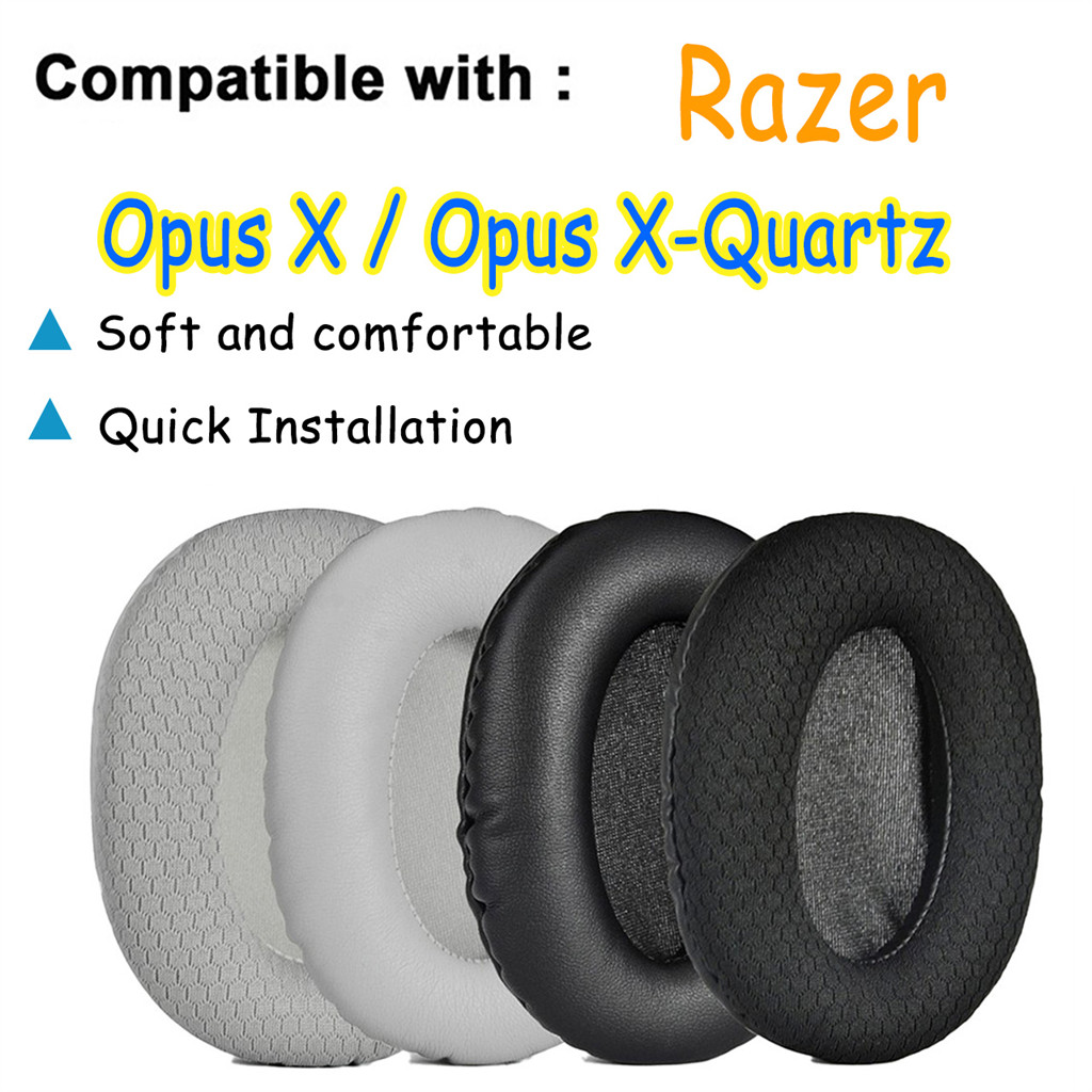 แผ่นรองหูฟังทดแทนสําหรับแผ่นรองหูฟัง Razer Opus X / Opus X-Quartz