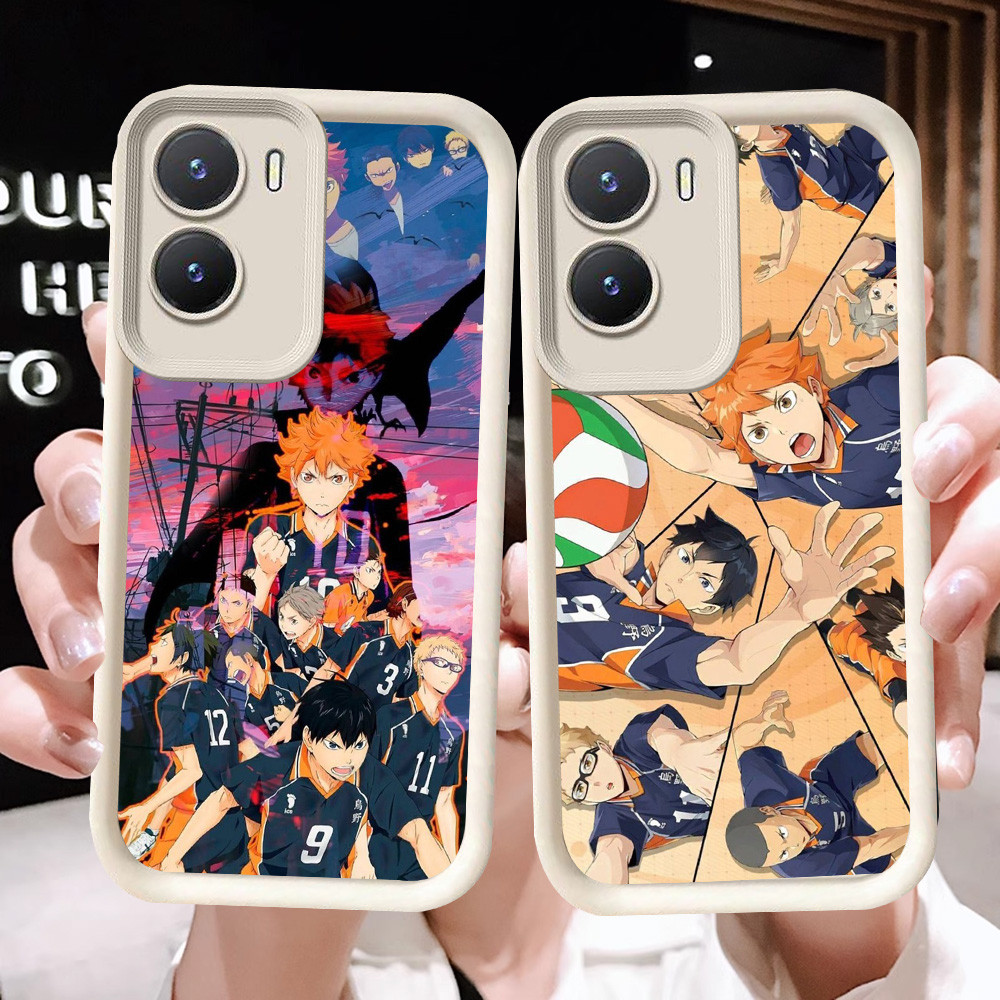 N-13 Haikyuu Soft Casing สําหรับ VIVO Y55 V17 V19 Neo Y75 T1 5G