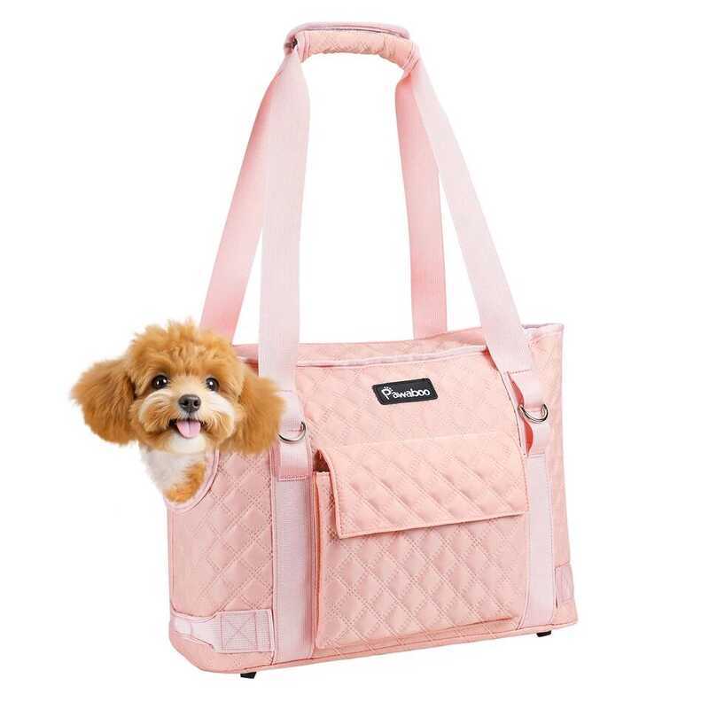 C Pawaboo Dog Purse Carrier For Small With Pocket Lightweight And Puppies Tote Carrier Dog Carriers