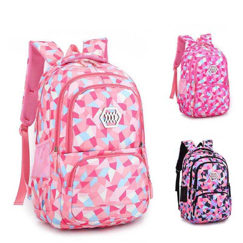 C Fashion New Big Capacity Children School S For Teenagers Boys Girls 3-6 Grade School Backpack Sat