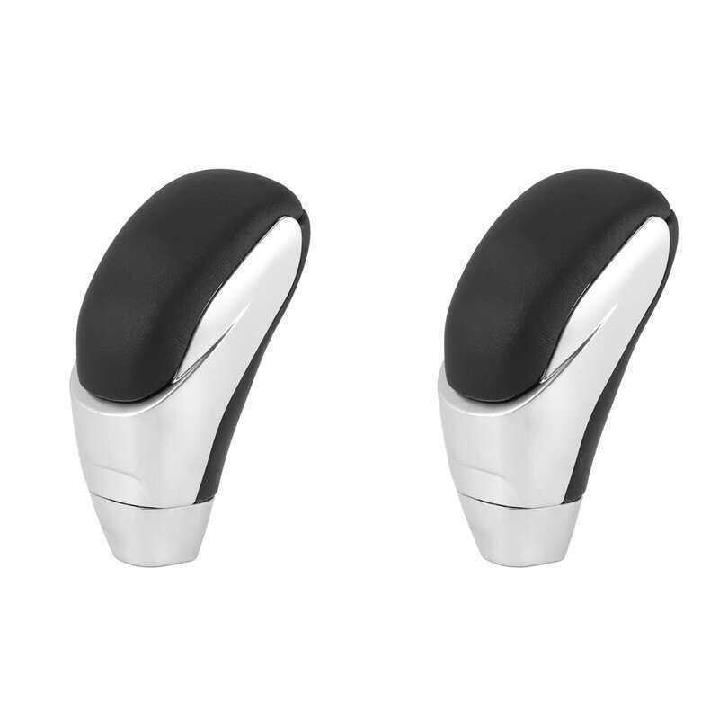2X รถลูกบิดหนังเกียร์ Shift สําหรับ 3 5 6 8 Cx5 -5 Cx7 -7 -9 Lever Shifter Stick Glossy Auto Pro Zon