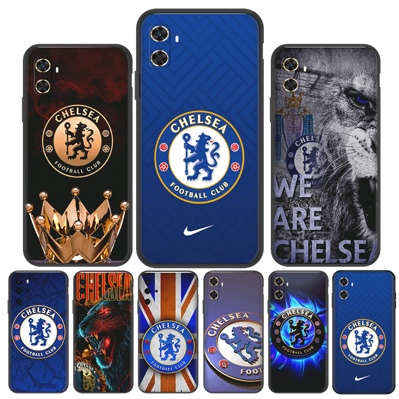 สําหรับ Huawei P10 P20 P30 Lite Pro Y5P Y6P Y7A Y8P TPU เคสโทรศัพท์นุ่มฝาครอบป้องกันเชลซีฟุตบอล Club