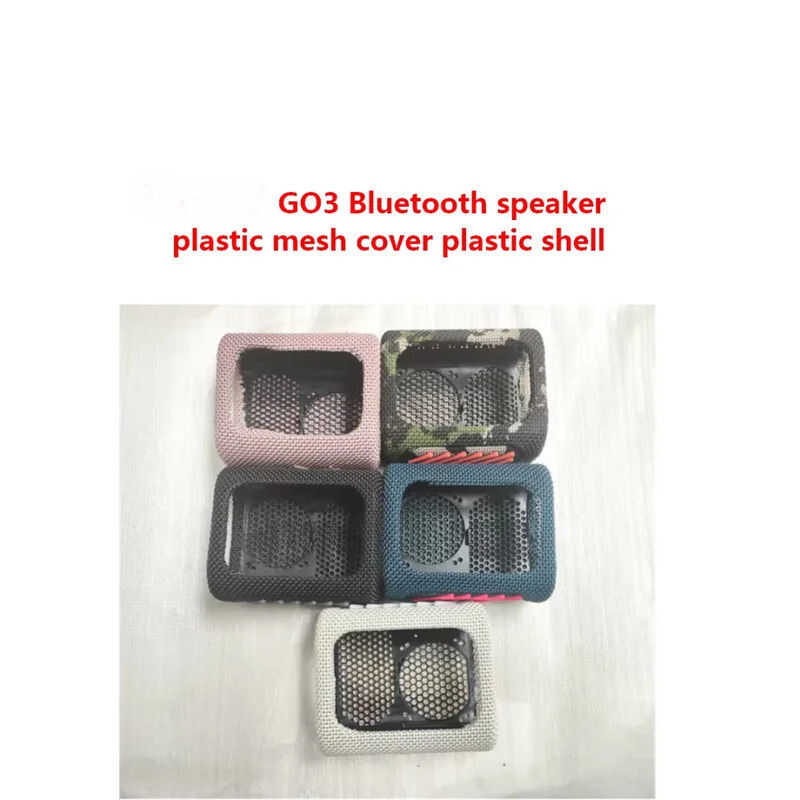 C อะไหล่ทดแทนแท้สำหรับลำโพงบลูทูธ JBL Go3 ฝาครอบตาข่ายพลาสติก เปลือกพลาสติก อะไหล่ซ่อมลำโพงบลูทูธ G