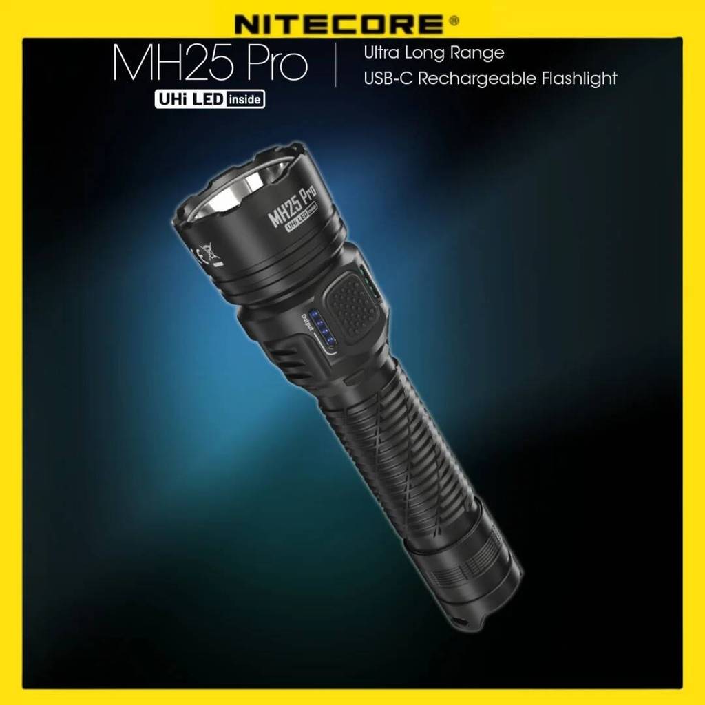 NITECORE MH25 Pro ไฟฉาย 3300 ลุมเมนส์ สำหรับการแคมปิ้งและงานลาดตระเวน พร้อมโหมดฉุกเฉิน