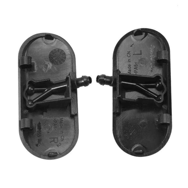 L & R หัวฉีดเครื่องซักผ้ากระจกหน้ารถ Jet 8E0955987ค / 8จ0955988C สําหรับ A4 B7 A6 C6 A8 2002-2008 Au