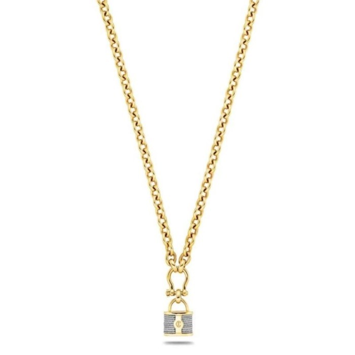CHARRIOL สร้อยคอ NECKLACE YELLOW PVD รุ่น 08-104-1272-4