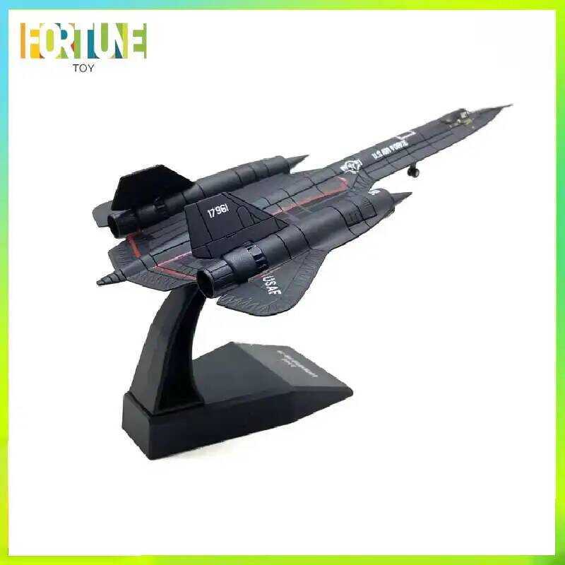 C 1/144 Scale Us Lockheed Sr71 Sr-71 Blackbird 0637 Plane Diecast Metal Airplane Aircraft Ornament