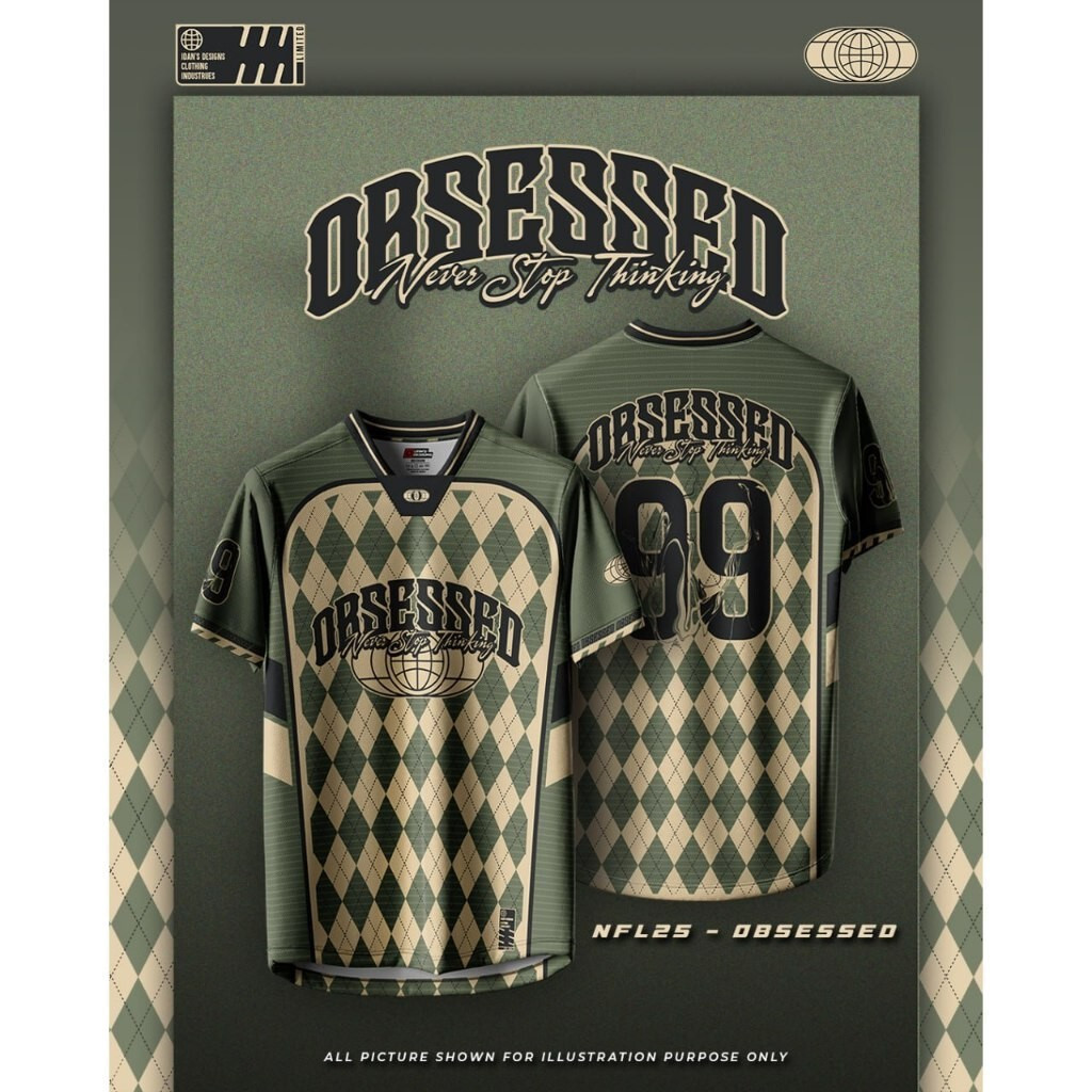 เสื้อแข่ง NFL99 - OBSESSED 260 GSM