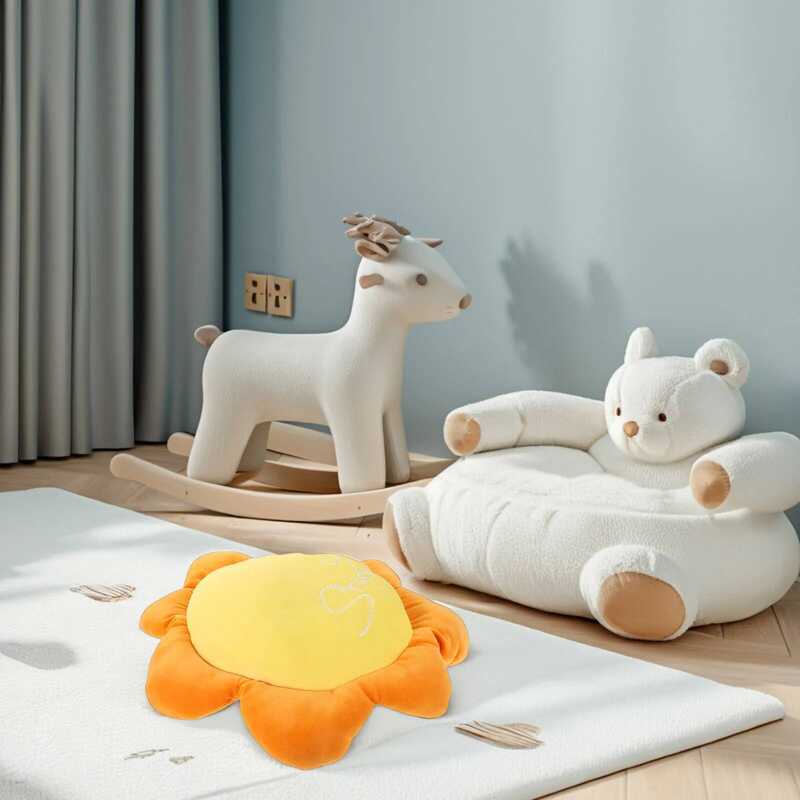 C Sun Cloud Children Cushion Pillow Soft Comfortable Decorative Throw Pillow For Kids Bedroom Nurse