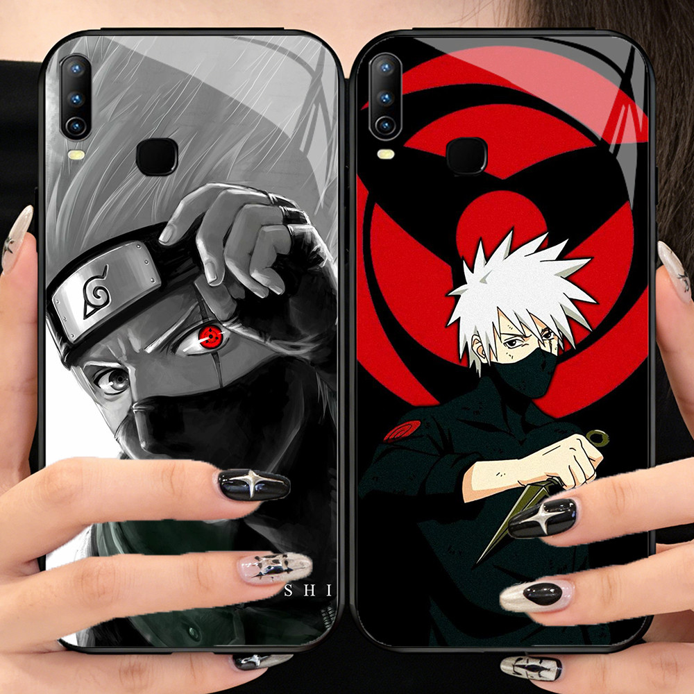 O-26 Kakashiกระจกนิรภัยเคสโทรศัพท์VIVO Y89 Y91 Y11 Y17 X23 Y91C Y95 Y15 Y12 Y85 Y93 2019 Y19 V9