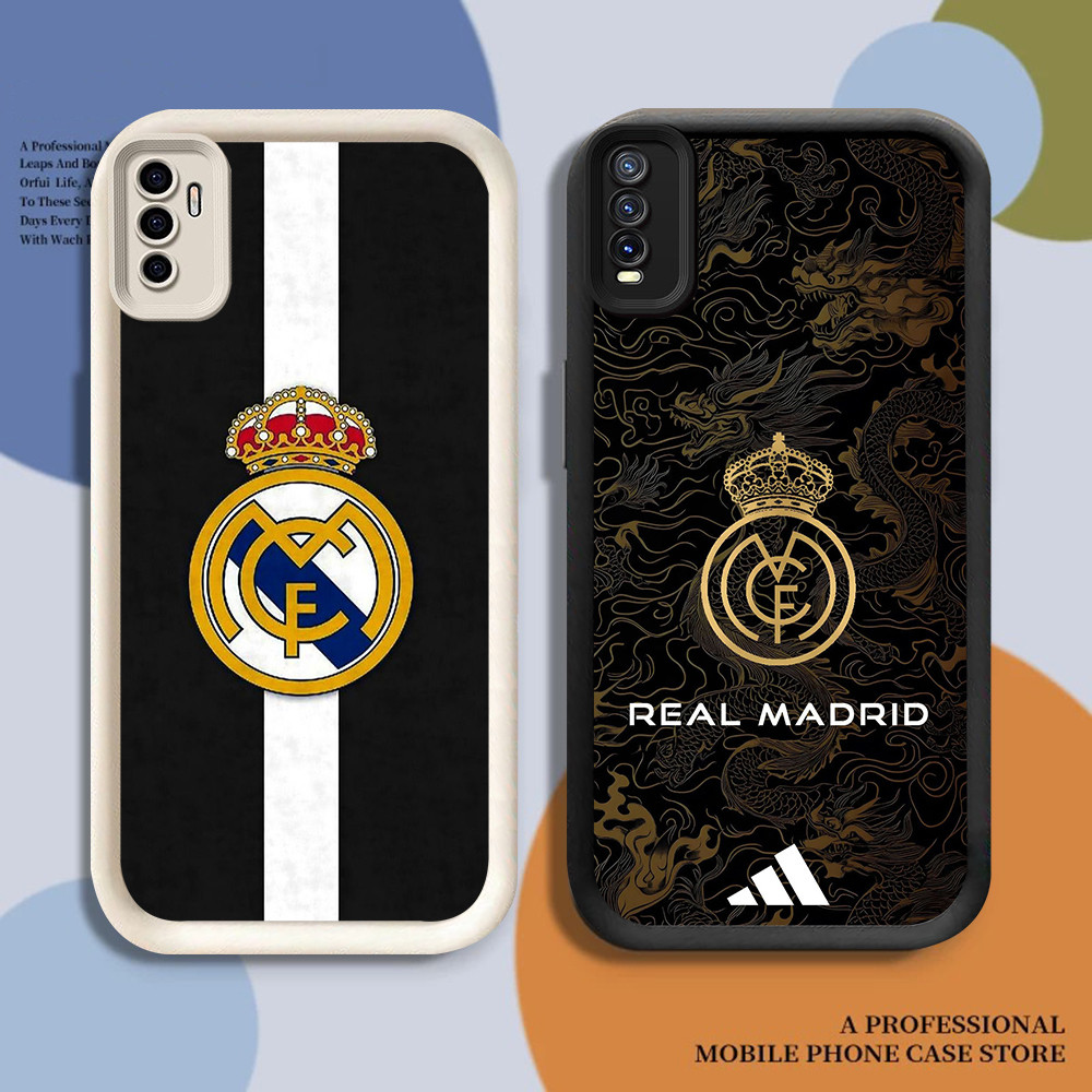 เคสซิลิโคนปลอกสําหรับRealme Note 14T 14X 14 C73 70 C71 12 13 5G FB-36 Real Madrid Clubฟุตบอล