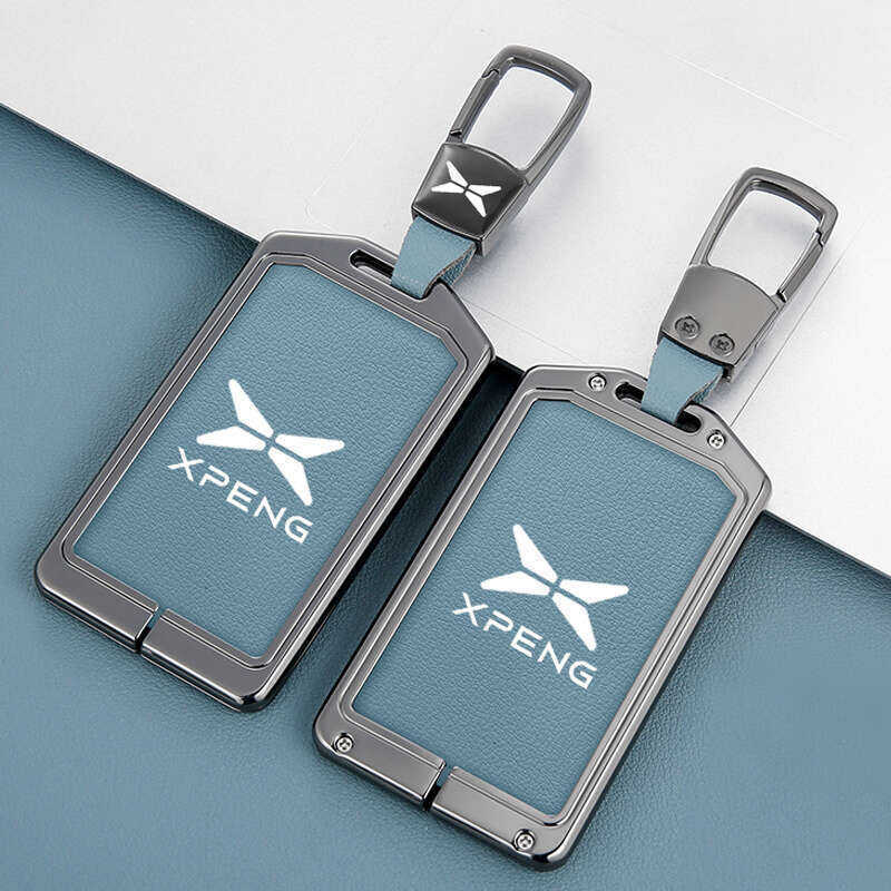 Xpeng X9 Max G6 G9 P7 P5 G3 G3i Key Sleeve Metal All-Included Card Holder NFC Case Buckle Premium Au