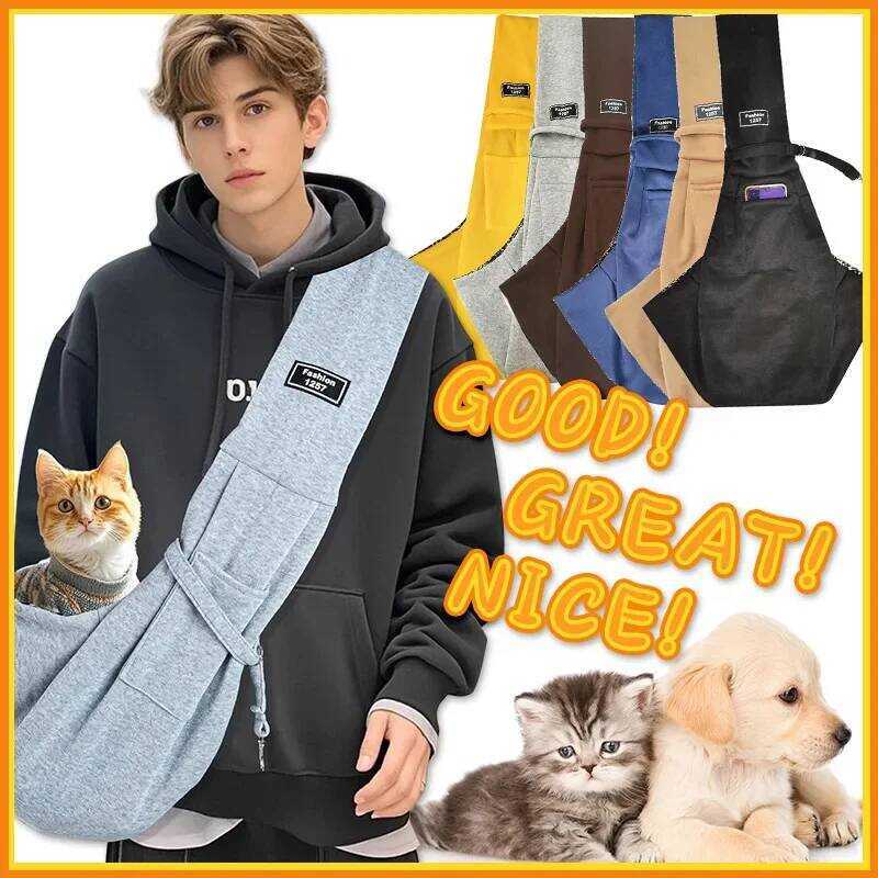 C Dog Carrier Sg Reversible Dog Carrier With Phone Pocket Hand-Free Dog Sg Carrier For Carry Small