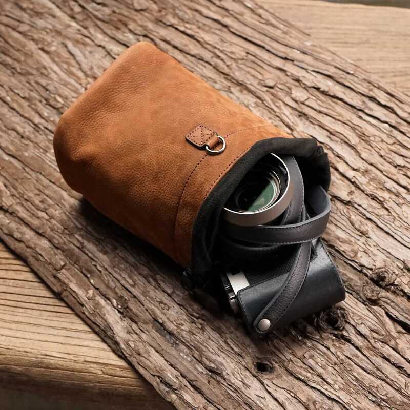 C Mr.Stone Handmade Genuine Leather Camera Case For Sony A7c2 Fujifilm Zf X100vi Xt30 Xt5 Leica Q3