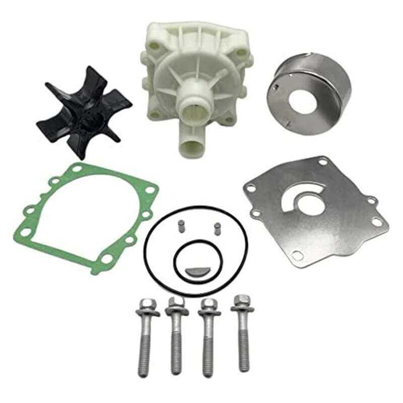 รุ่นล่าสุดชุดเปลี่ยนปั๊มน้ําสําหรับ /F200/F225 เครื่องยนต์นอกเรือ- ประกอบด้วย 61A-W0078-A4-00, 61A-4