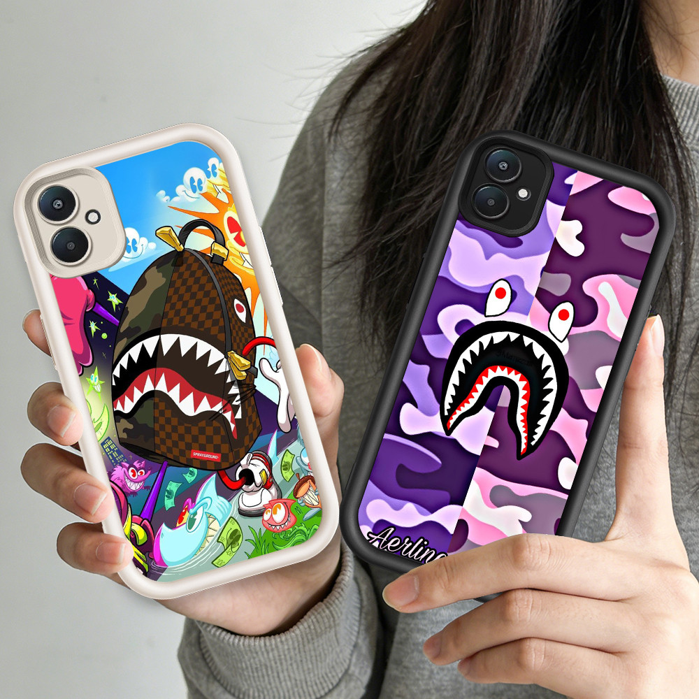 HP O-4 BAPE เคสโทรศัพท์ซิลิโคนสําหรับ Xiaomi Redmi หมายเหตุ 13C A2 6A 9A 7 K60 9T A1 Ultra Pro