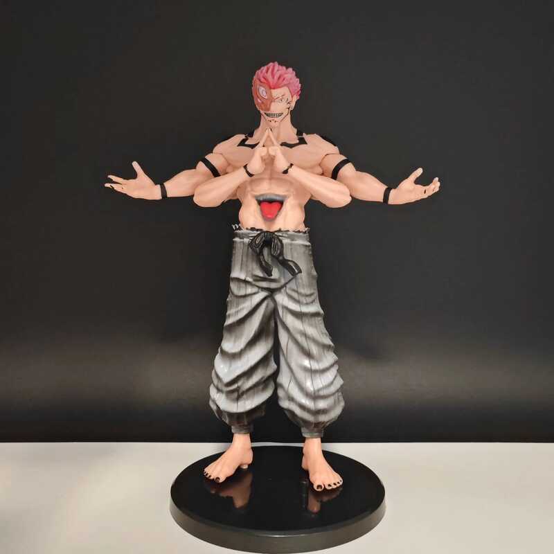 C 20Cm Anime Figure Sukuna Four Arms True Form PVC Action Figure Collectible Model Toy Desop Orname