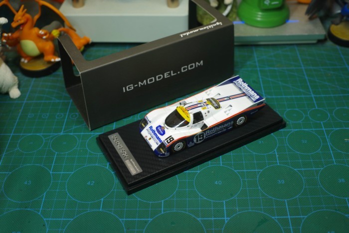 พร้อมส่ง IG-MODEL 1/43 1987 Le Man Porsche Porsche 962C 19#车组