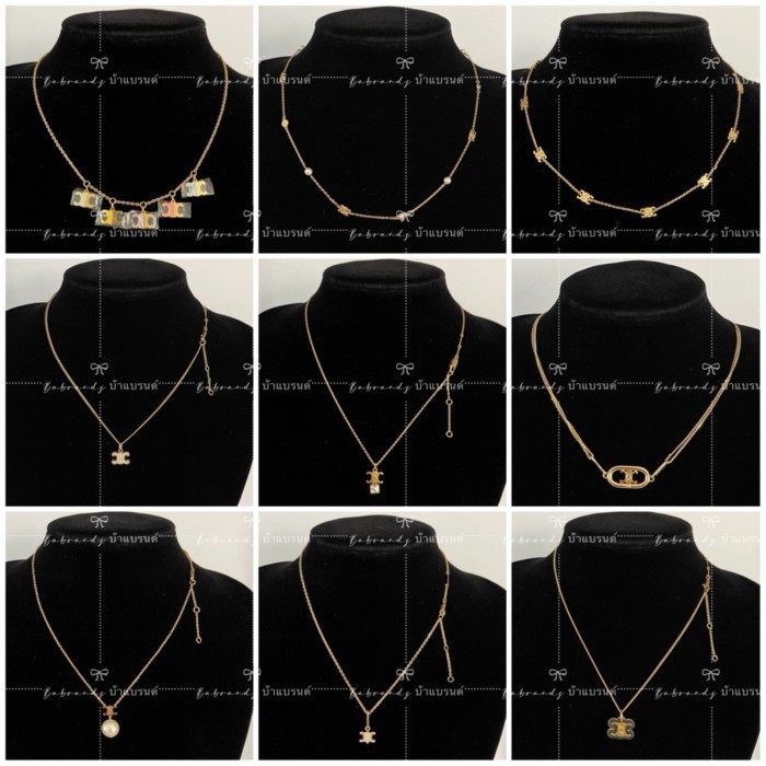 พร้อมส่งรวมสร้อยคอ Celine Neacklace ทุกแบบพร้อมส่งค่ะ