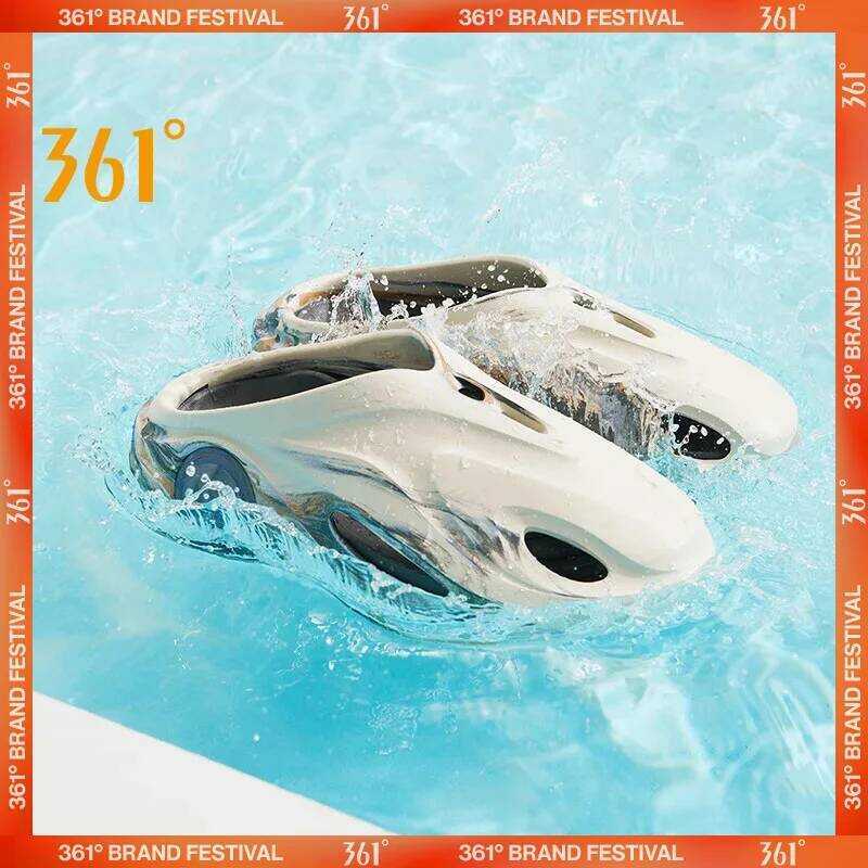 C 361 Degrees AG Aaron Gordon Whale 2 Men‘S Trendy Slippers Technology Soft Elastic Comfortable Thi