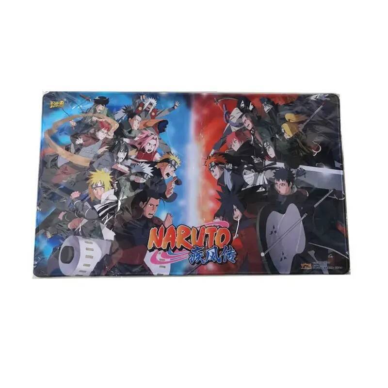 ของแท้ KAYOU Naruto Shippden โต๊ะแผ่นการ์ดแผ่นรองเมาส์ Uzumaki Namikaze Minato Jiraiya Uchiha Sasuke อุปกรณ์ต่อพ่วงผลิตภัณฑ์