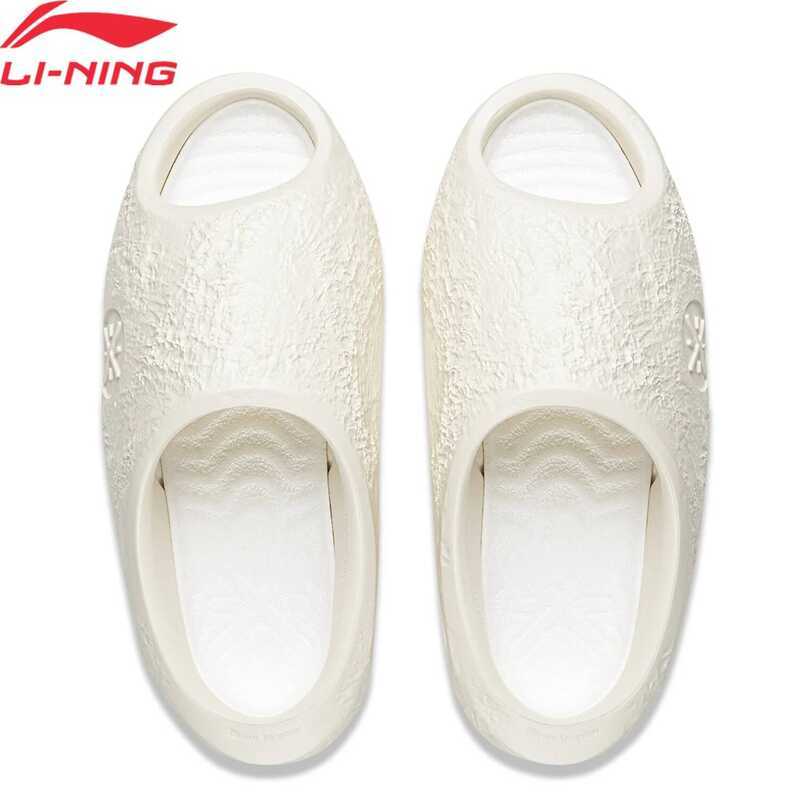 C Li-Ning Men's WADE LUNAR RO SLIDE Slippers Breathable Soft Cushioning Ing Basketball Lightweight