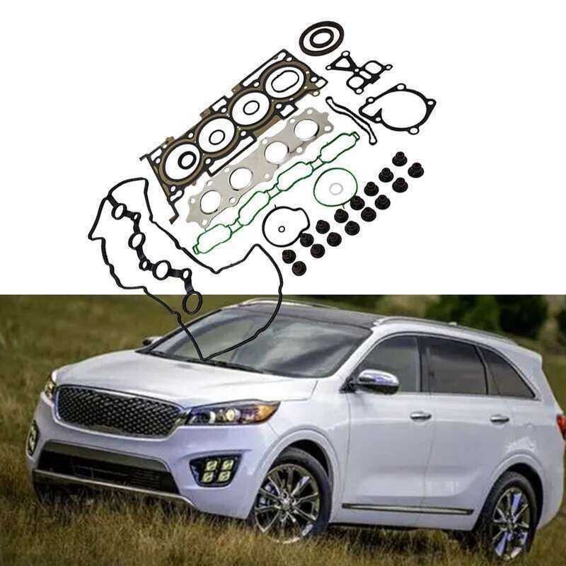 G4KH G4KJ ชุดยกเครื่องเครื่องยนต์ 20910-2GK06 สําหรับ Sorento 2015-2018 Manifold ปะเก็นเพลาลูกเบี้ยว