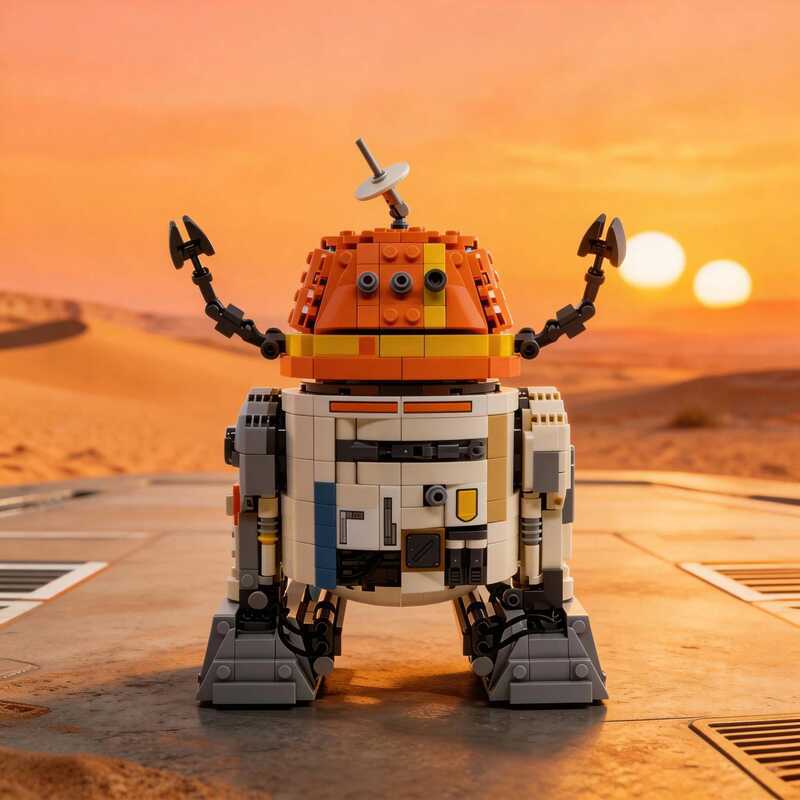 C 2026 Creative Intelligent Robot Model 75416 Building Bloc Creative Assembly Building Bloc Puzzle