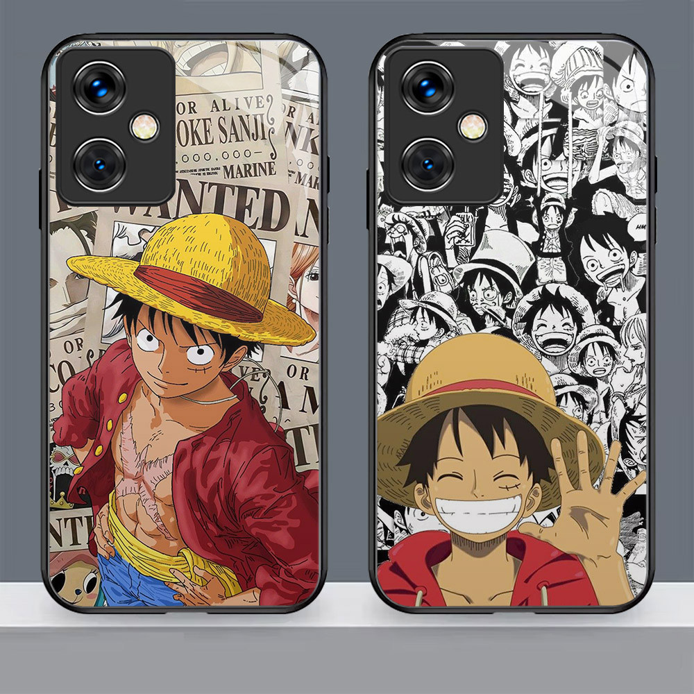 N-76 One Piece HD Glass Casing สําหรับ Xiaomi Redmi 12C 10A 9C หมายเหตุ 12 10C Pro 5G กรณี