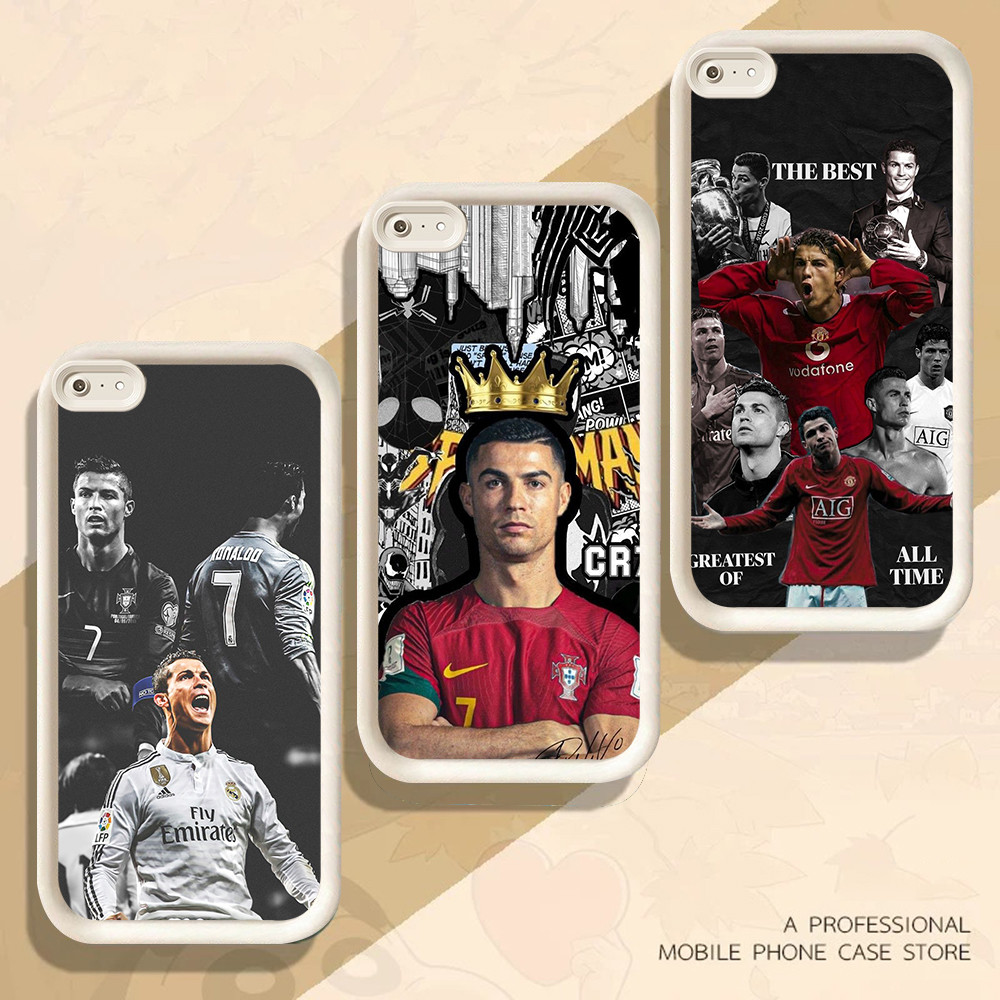 เคสซิลิโคนสําหรับRealme Note 12 8 C65 C63 7I 60 Plus Pro 5G FB-44 Ronaldo CR7