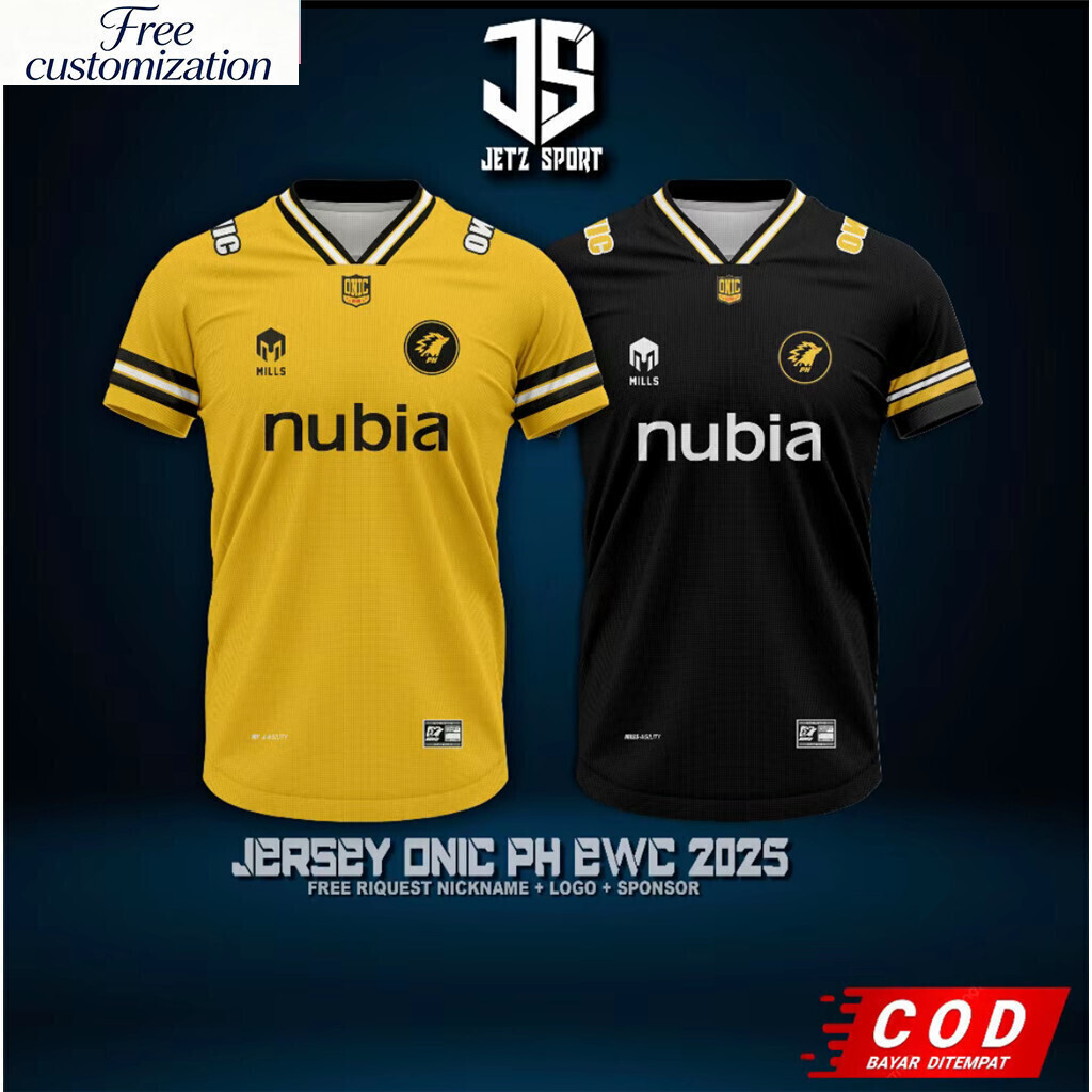 ล่าสุด Onic Philippines PH Jersey 2026 Season 15 EWC 2026 ฟรี Nickname 222