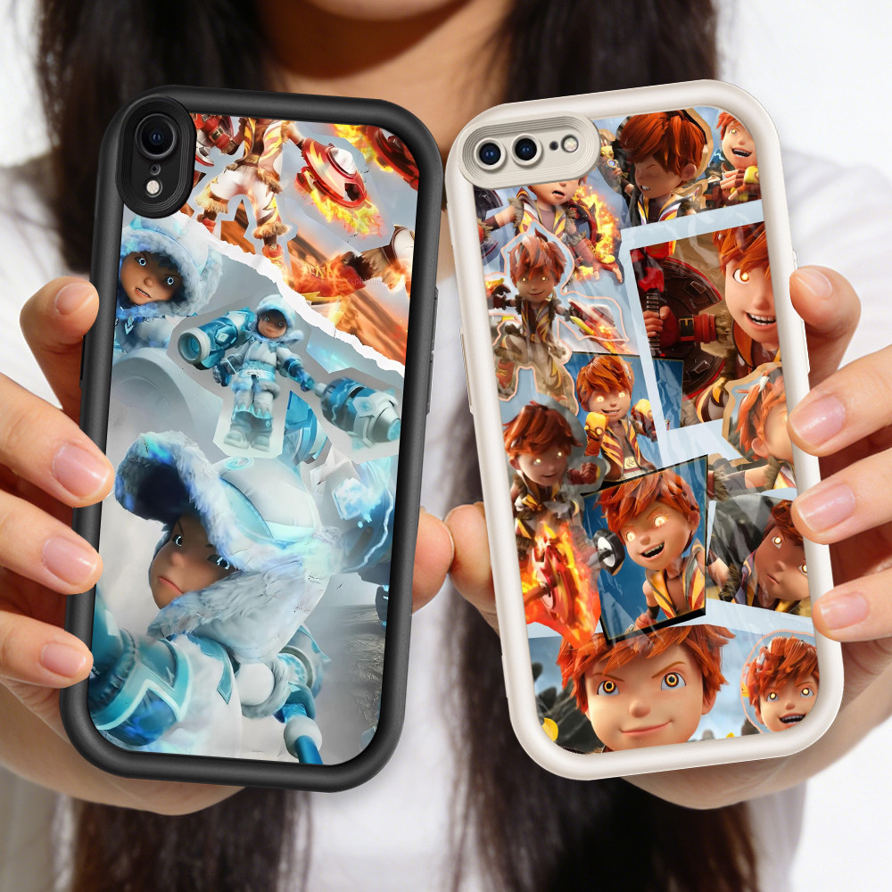 HP O-7 Bobiboy เคสโทรศัพท์ซิลิโคนสําหรับ iPhone XS 7 6 XR X 8 Max Plus