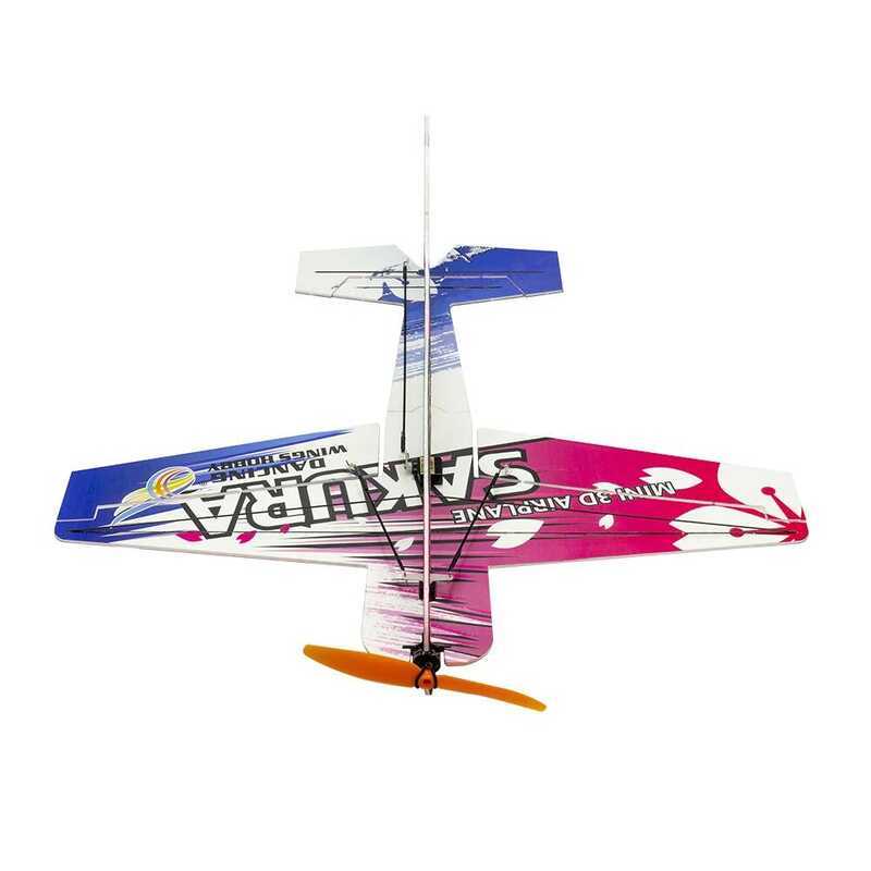 C DW Hobby Pp/Epp 3D RC Electric Airplane Radio Control Model F3p SAKURA 420Mm Wingspan Foam Plane