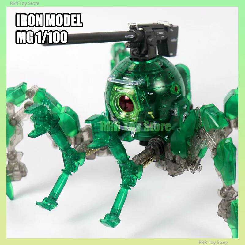 IRON MODEL MG 1/100 VN002G Clear Color RB-79PP Polypodball Assembly Model Kit Action Figures Robot
