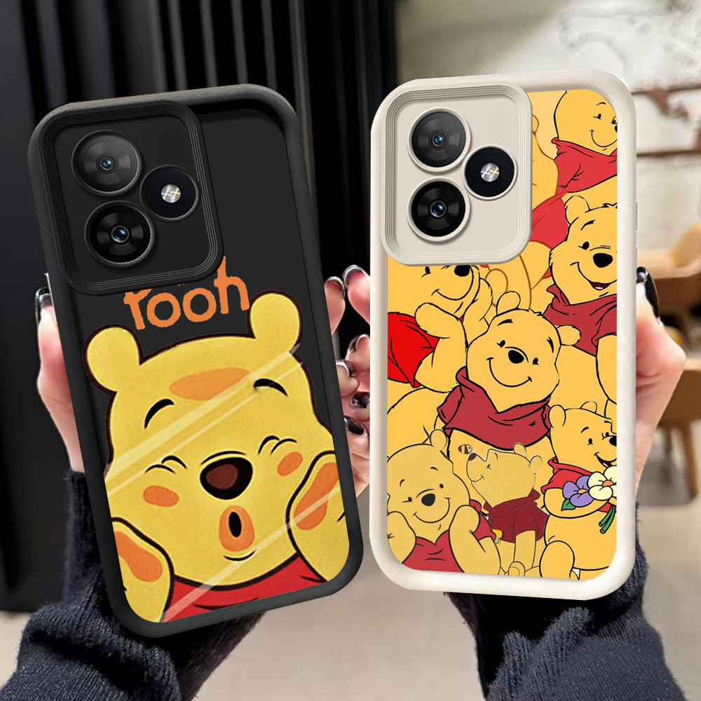 N-22 Winnie the Pooh Soft Casing สําหรับ Realme Narzo C63 C33 N53 GT NEO6 SE N61 6 N55 5G