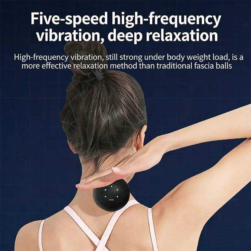 C Electric M Ball Health Care Sport Fascia Ball Muscle Relaxation Mr Fitness Yoga Exercise 3D Vibra