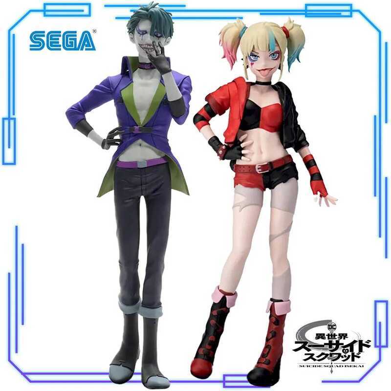 C In Stock SEGA Original Genuine Anime Suicide Squad Isekai Desop×Decorate Collections Harley Quinn